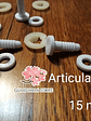 25 Articulaciones 15 Mm Para Amigurumis O Peluches  - thumbnail 1