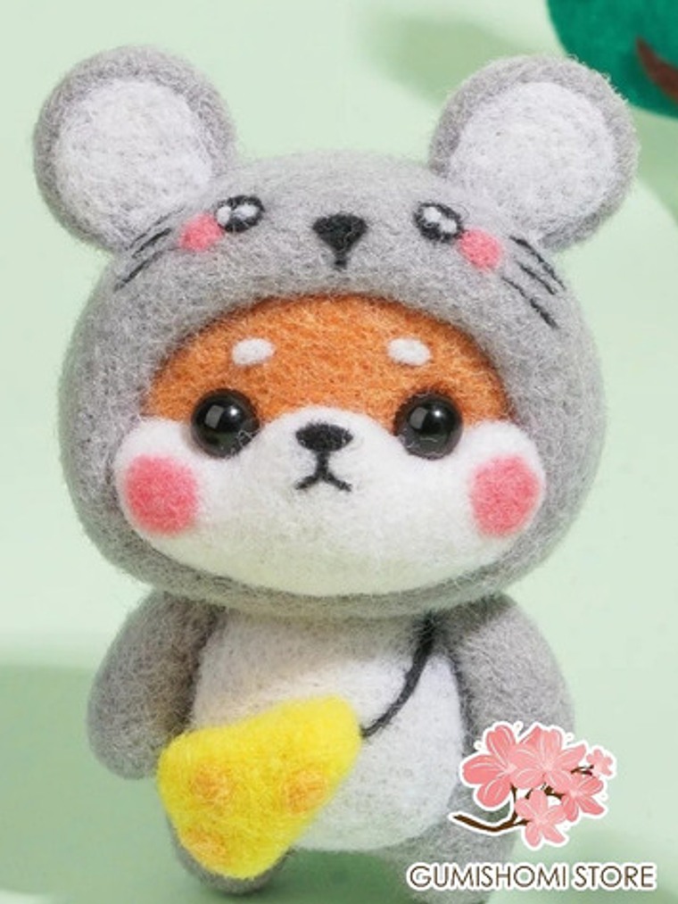 Kit Para Realizar Muñeco Kawaii En Fieltro.  1