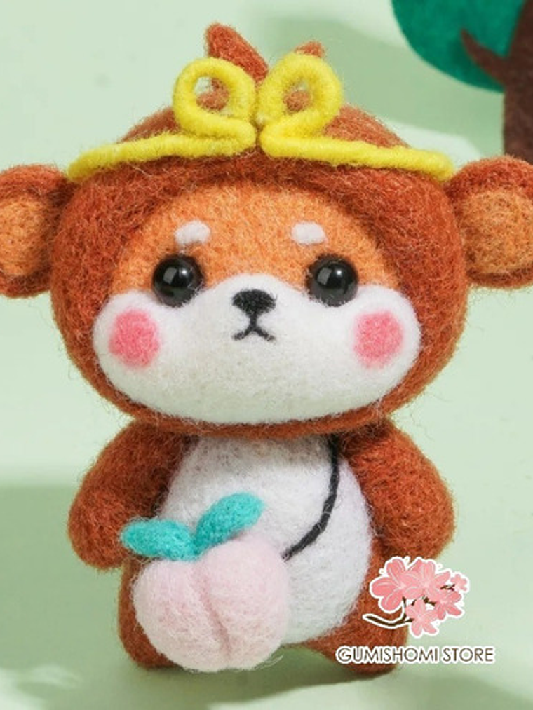 Kit Para Realizar Muñeco Kawaii En Fieltro.  3