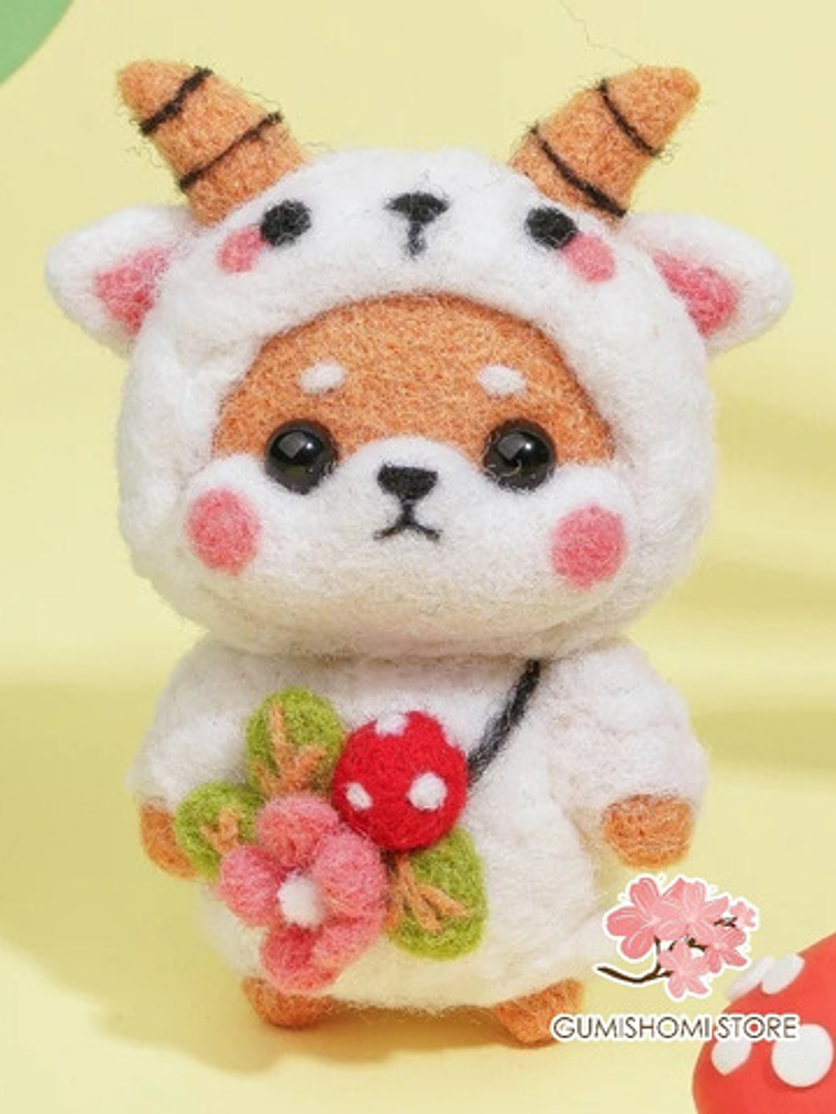 Kit Para Realizar Muñeco Kawaii En Fieltro.  6