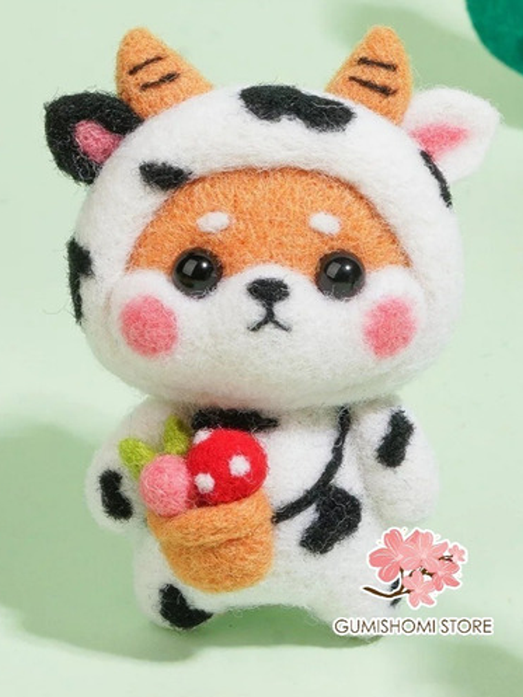 Kit Para Realizar Muñeco Kawaii En Fieltro.  8