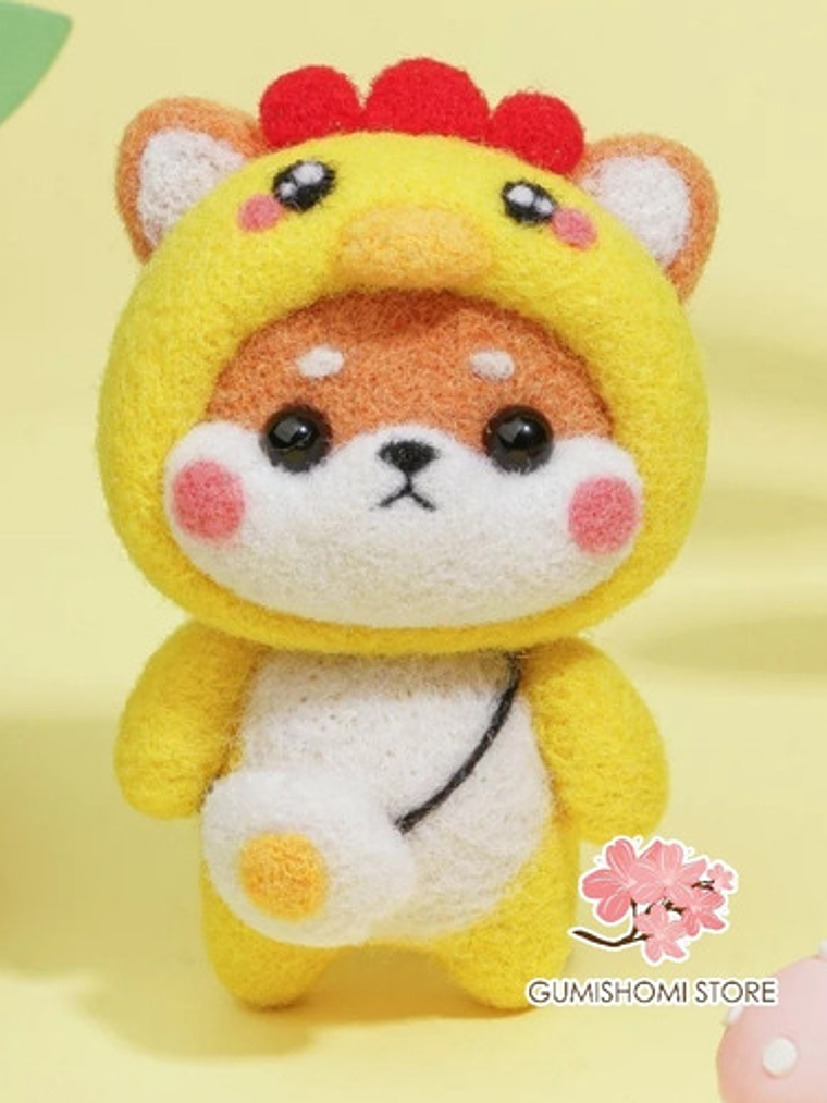 Kit Para Realizar Muñeco Kawaii En Fieltro.  10