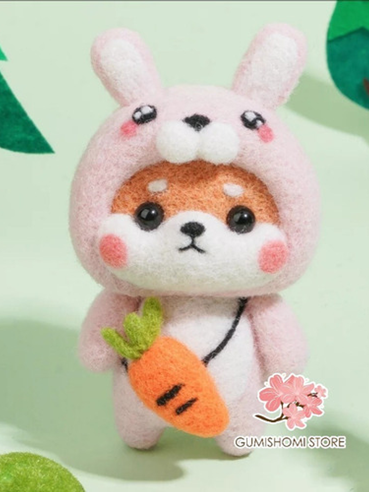 Kit Para Realizar Muñeco Kawaii En Fieltro.  11