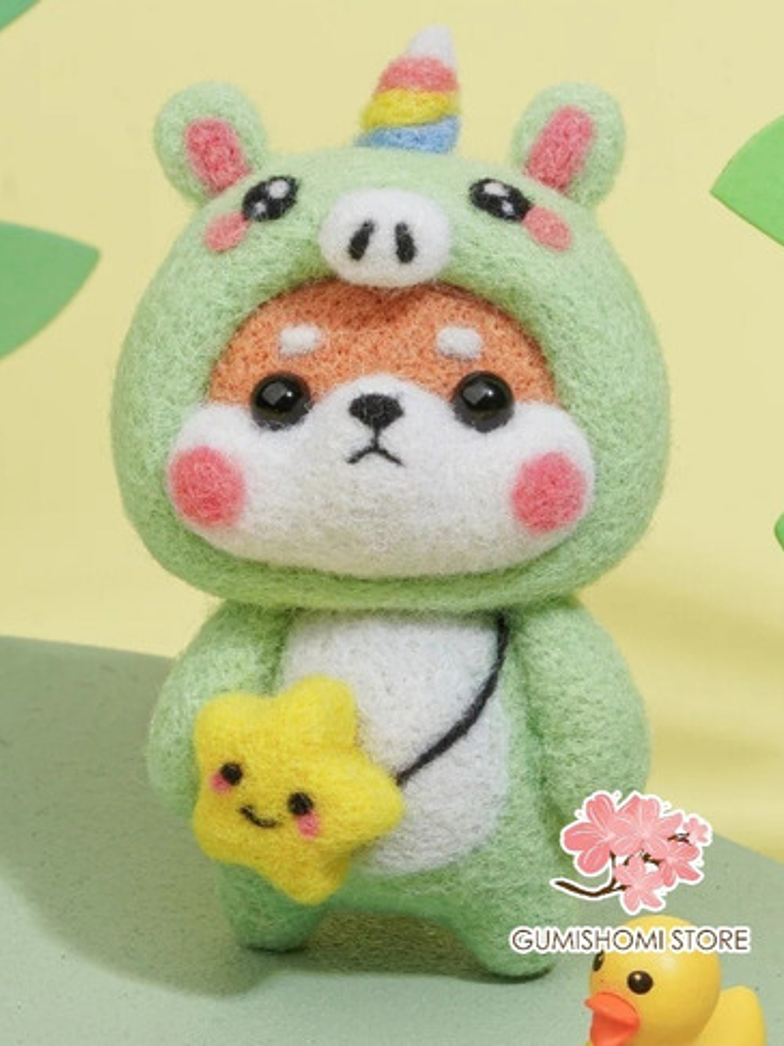 Kit Para Realizar Muñeco Kawaii En Fieltro.  12