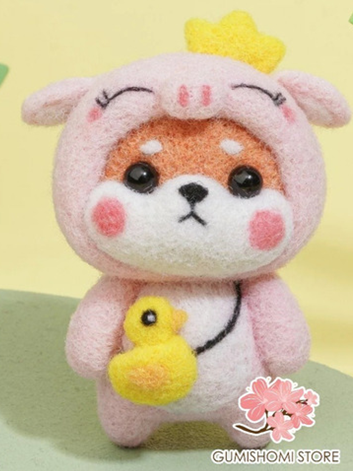 Kit Para Realizar Muñeco Kawaii En Fieltro.  13