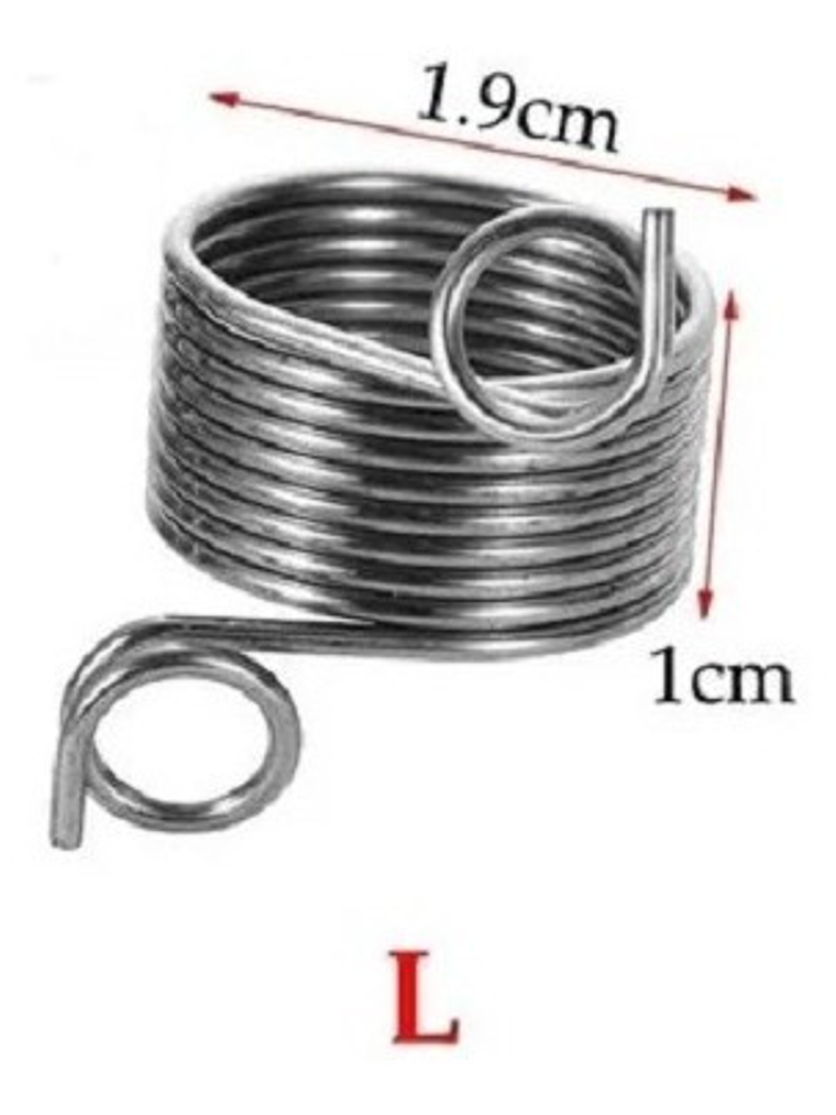 Anillo De Dedo Para Hilo Y Lana De Acero Inoxidable. 2