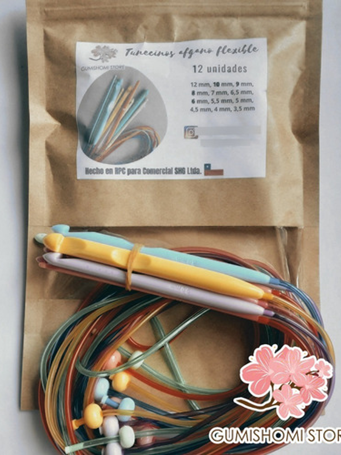 Set De Crochet Tunecino Afgano Flexible 2