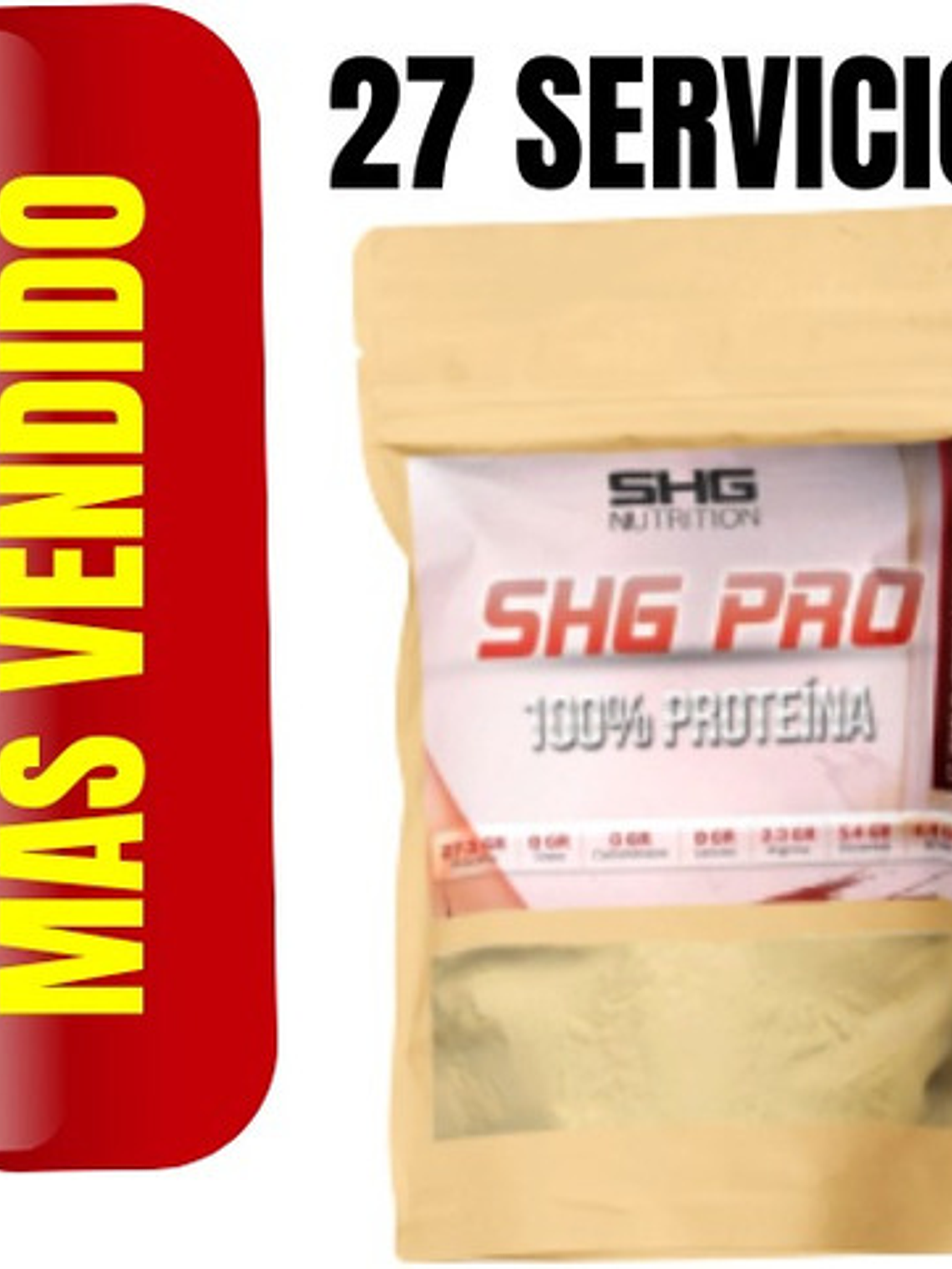 Shg Pro - Proteína 100% Vegetal 1,8 Lb 2