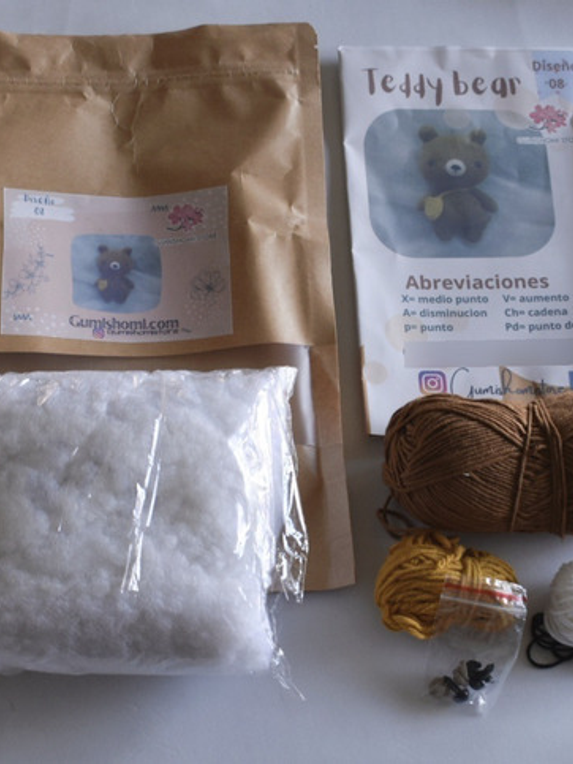 Kit Para Realizar Amigurumi 20