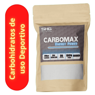 Carbomax - Glucógeno - Shg Nutrition 