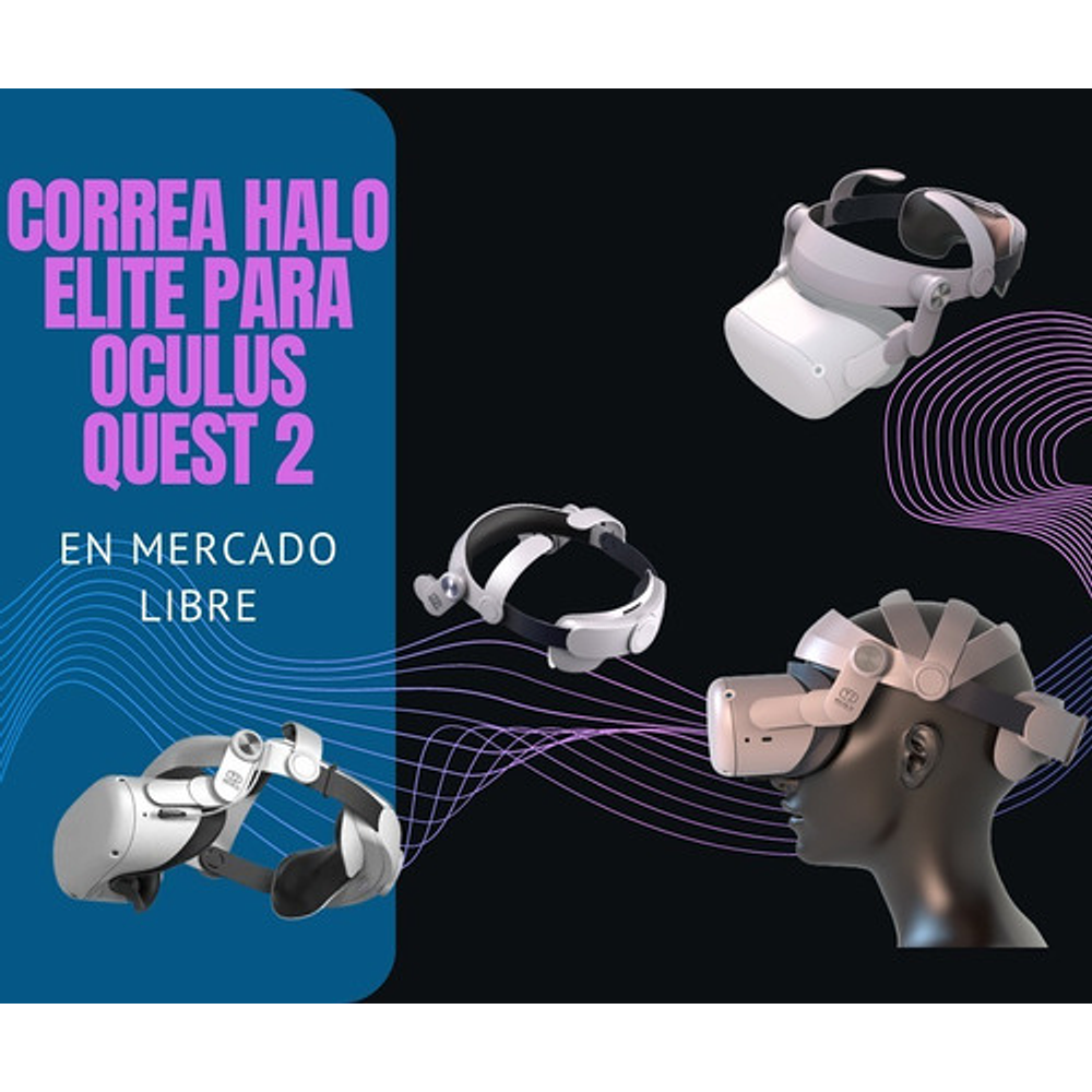 Correa Halo Elite Para Oculus Quest 2 - Fiit Vr T2 