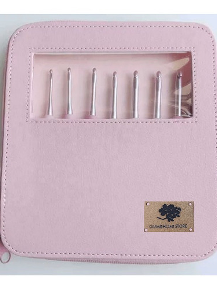 Estuche Organizador Más Crochet Y Corta Hilachas 1