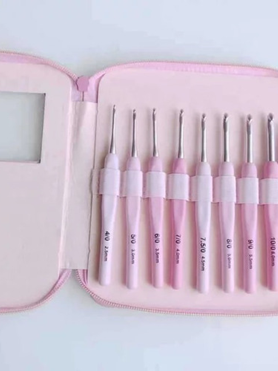 Estuche Organizador Más Crochet Y Corta Hilachas 4