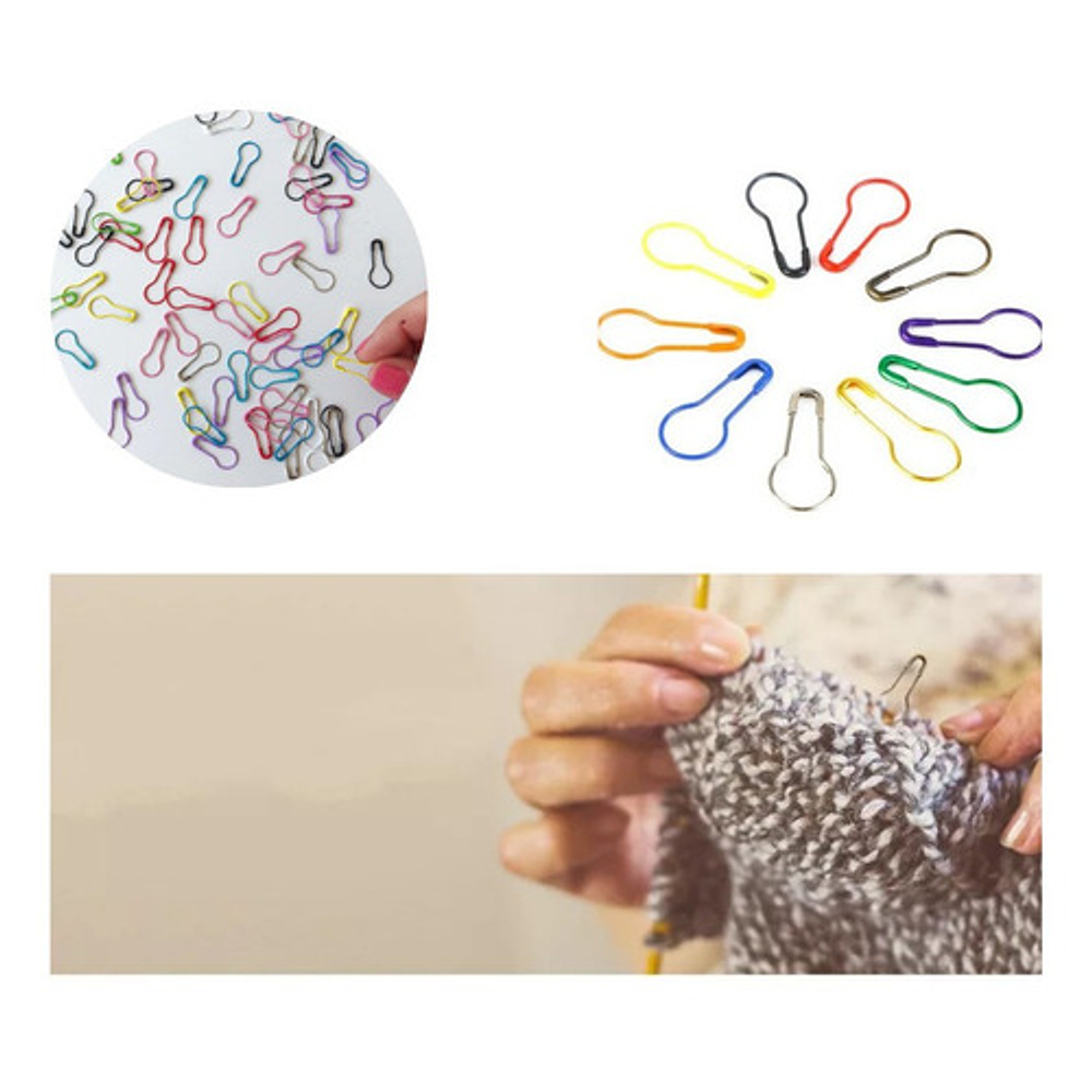 Set De Crochet + Marcadores De Puntos Gumishomi