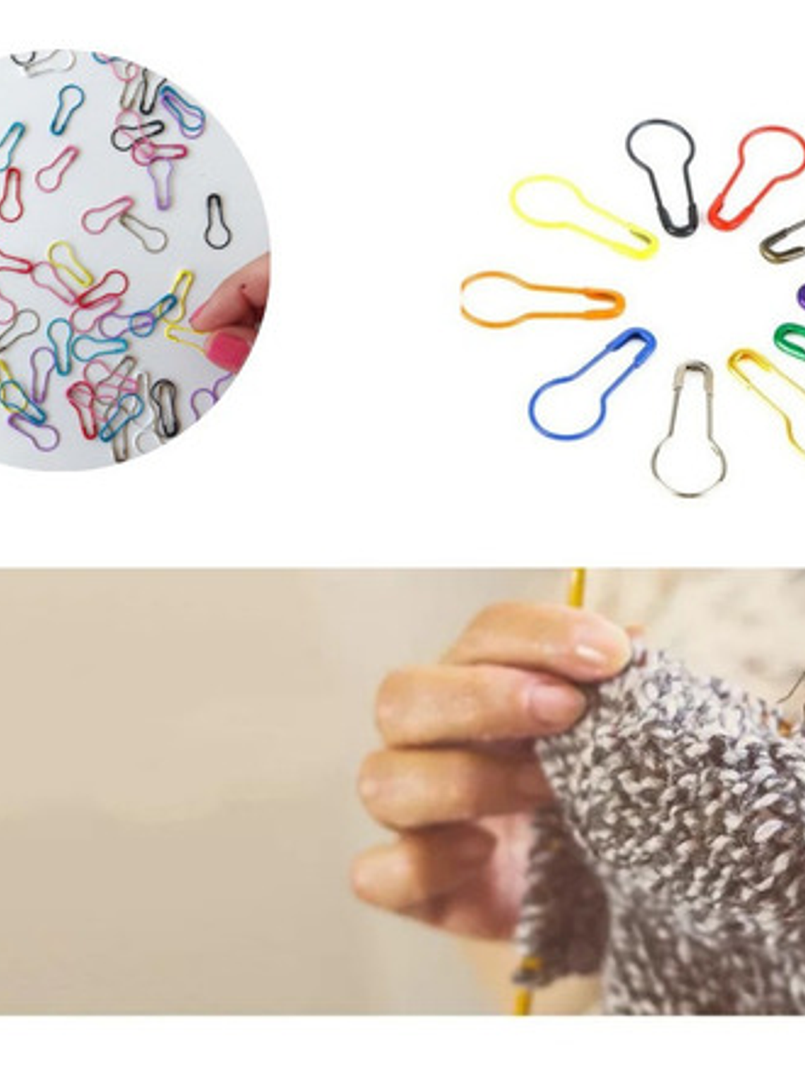 Set De Crochet + Marcadores De Puntos Gumishomi 3