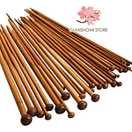 Set De Palillos De Bambú