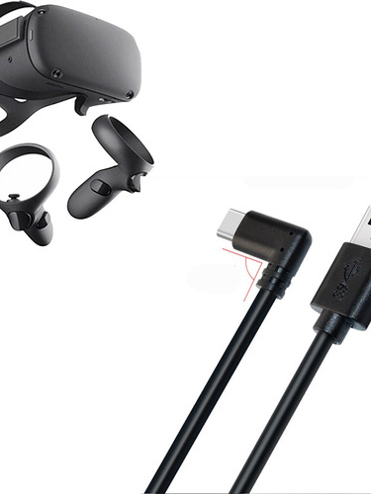 Cable De Enlace Usb 3,0 Para Oculus Quest 2 (5 Metros) 2