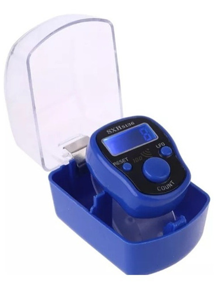 Contador De Puntos Amigurumi Con Caja Y Luz Led 1