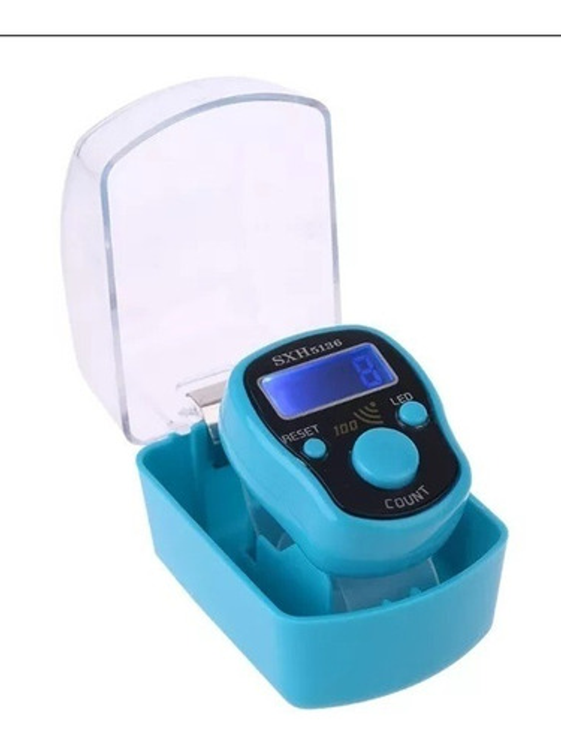 Contador De Puntos Amigurumi Con Caja Y Luz Led 3