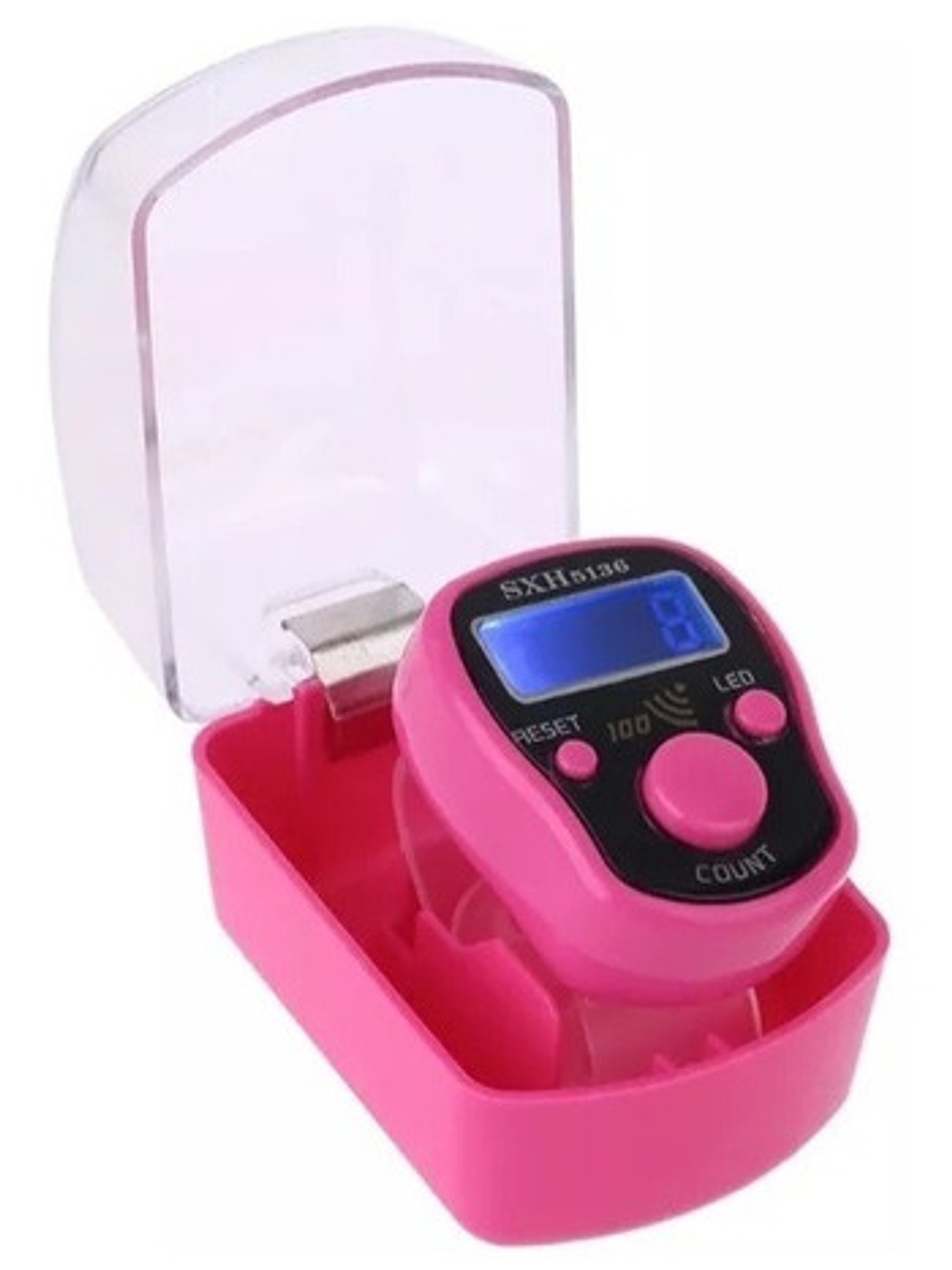 Contador De Puntos Amigurumi Con Caja Y Luz Led 4