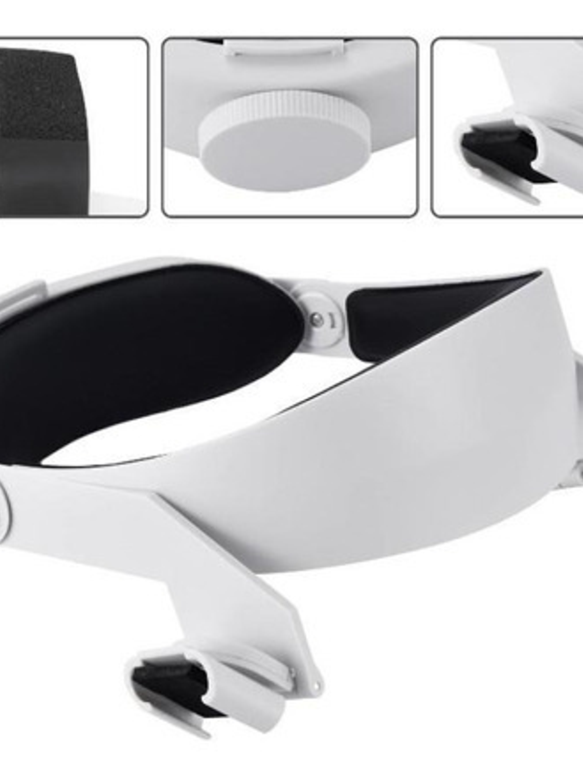 Soporte Para La Frente Con Correa Cómoda Para Oculus Quest 2 Halo 6