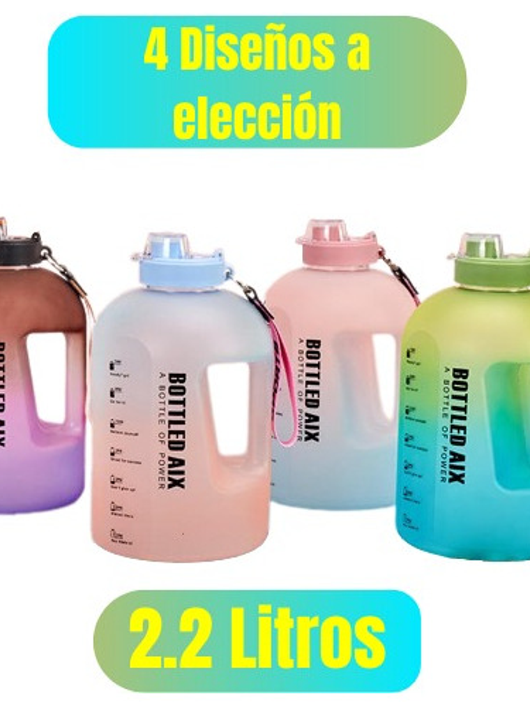Botella Deportiva 2.2 Lt  Bottled Aix  1