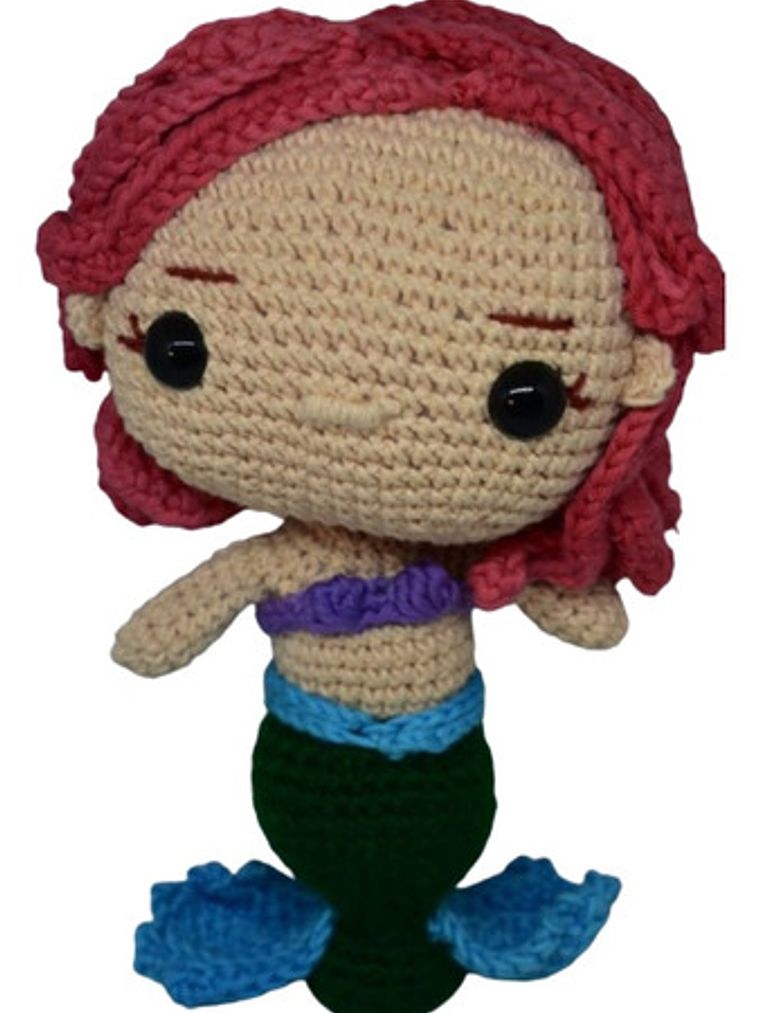 Amigurumi De Ariel  La Serenita  1