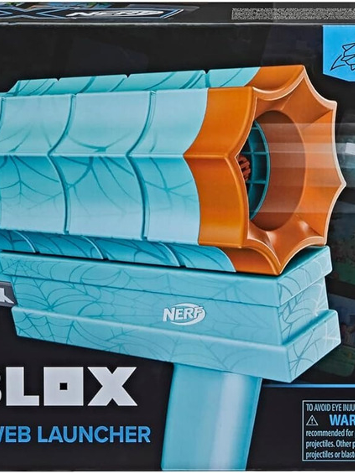 Lanzador Nerf Roblox Sharkbite Web Launcher Con 2 Cohetes Color Agua 1