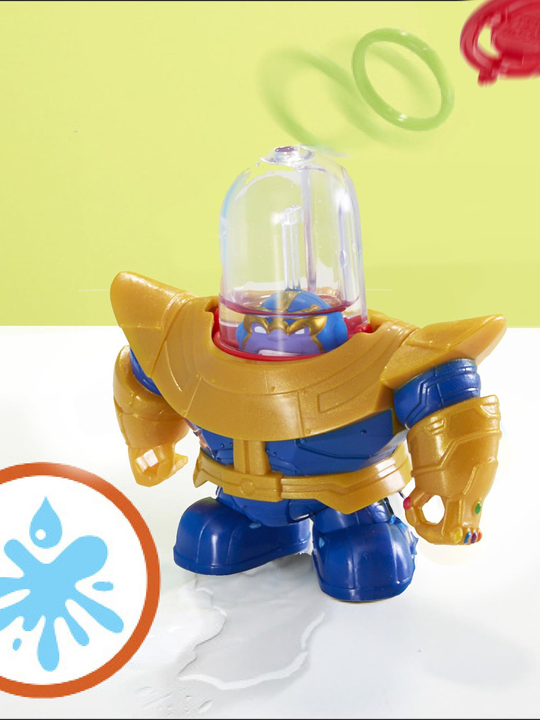 Set De Batalla Hydro Pods Marvel Thanos Aqua Armor  7