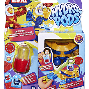 Set De Batalla Hydro Pods Marvel Thanos Aqua Armor 