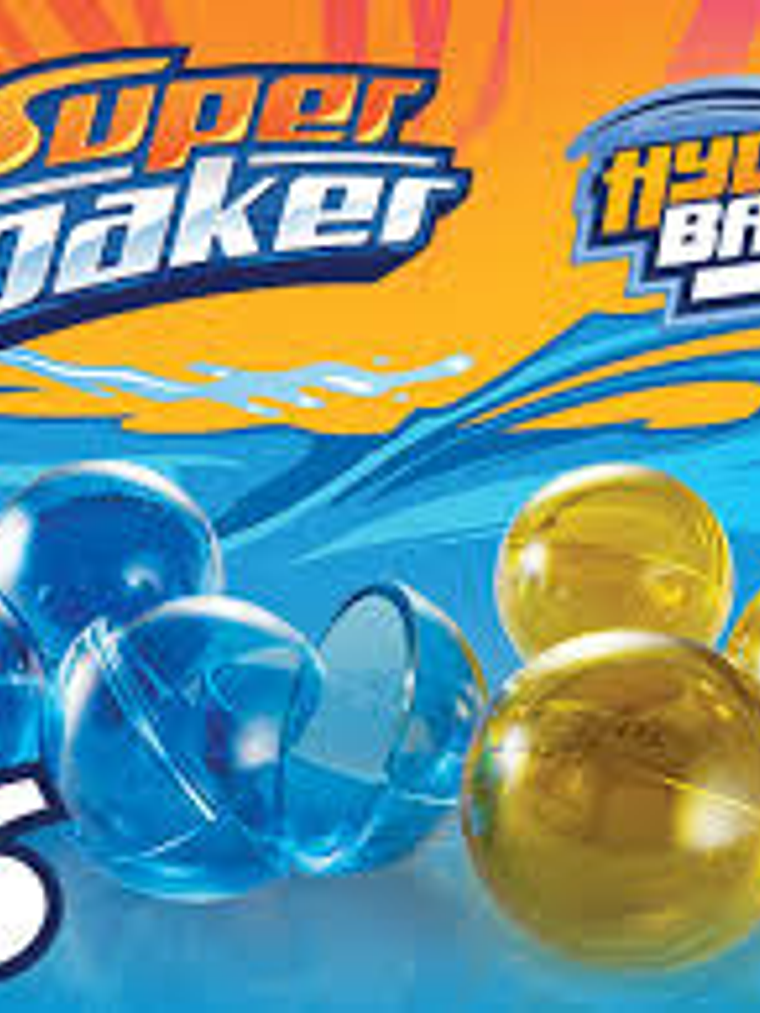Nerf Super Soaker Hydro Balls - Pack 6 Unidades - Hasbro 3