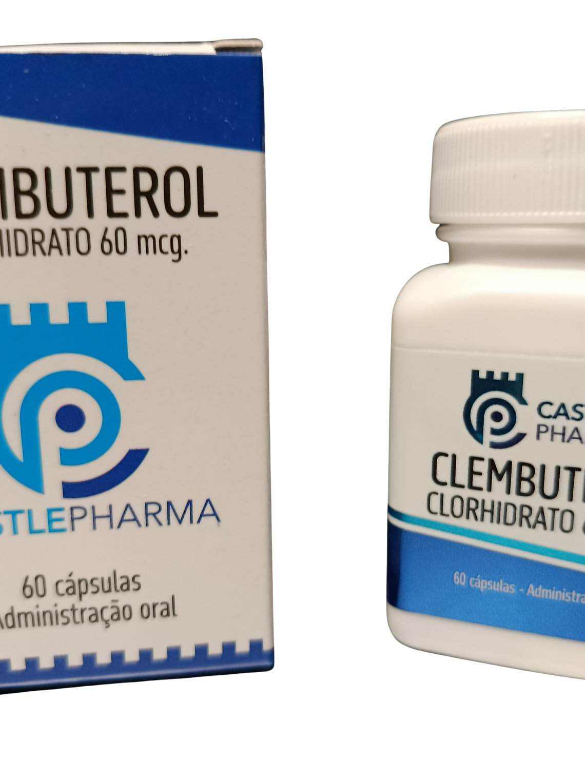 Clembuterol Castle Pharma 60mcg: El Agente Termogénico y Anabólico Beta-2 Selectivo de Precisión Microgramada. 1