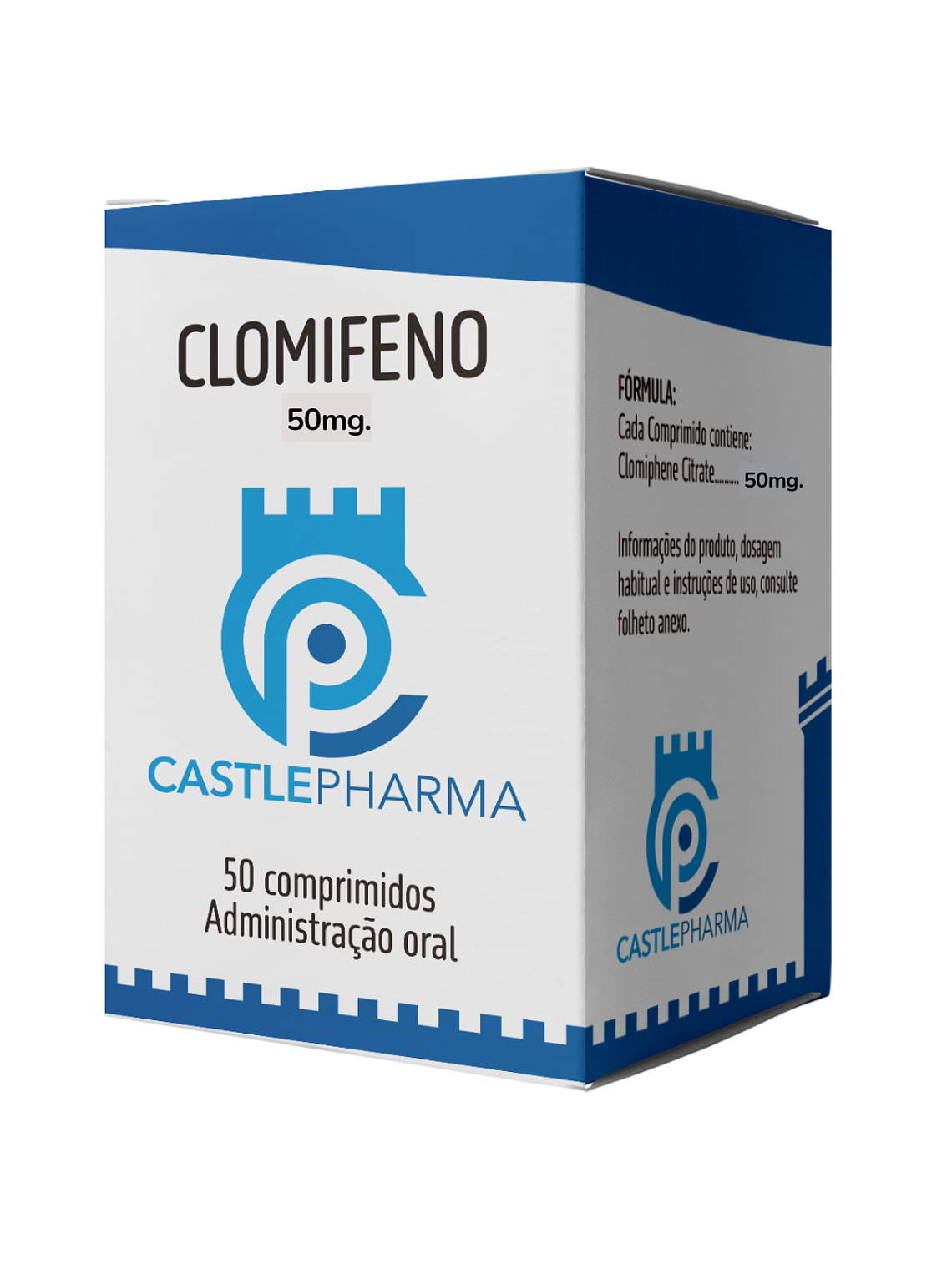 Clomifeno Castle Pharma: Recuperación Endocrina Precisamente Modulada. 2