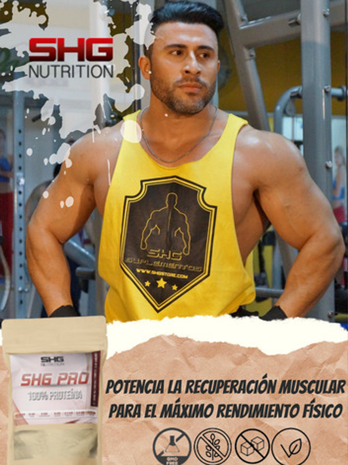  Despacho Gratis!! Shg Pro - Proteína 100% Vegetal 3