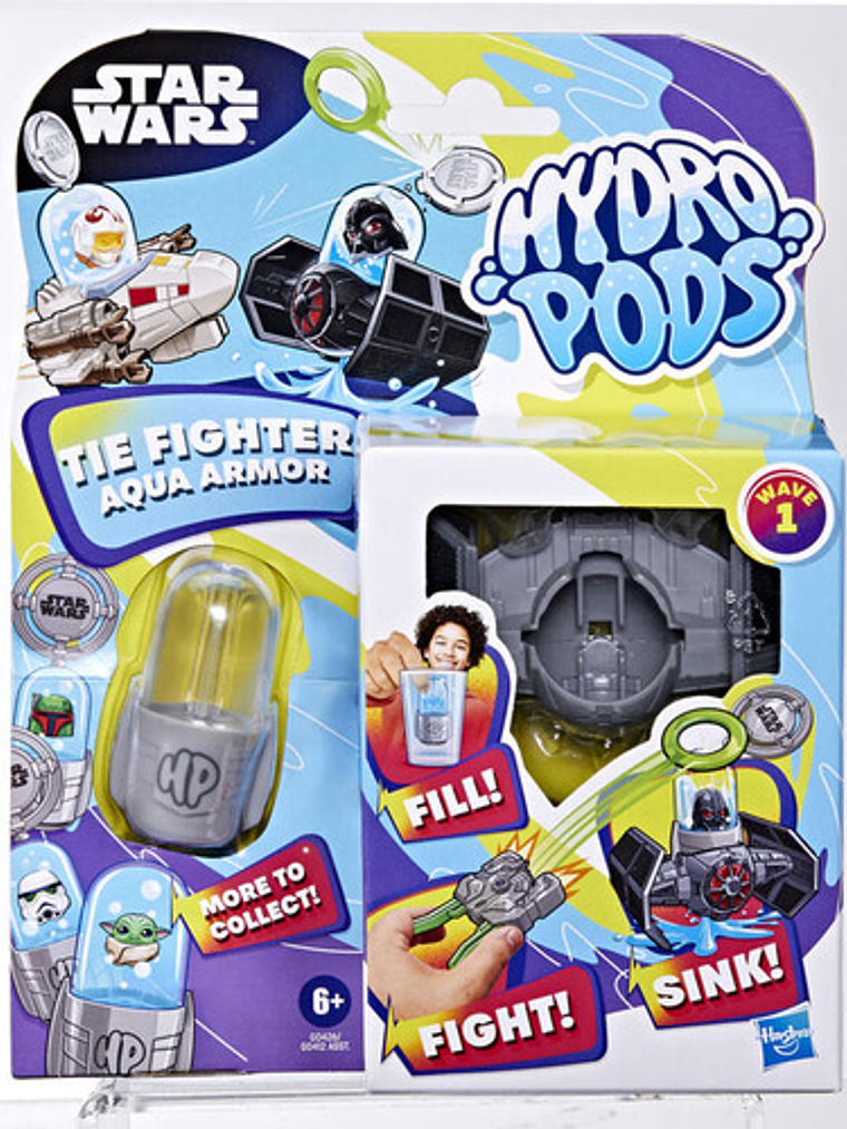 Figura De Batalla Star Wars Hydro Pods Tie-fighter Hasbro 2