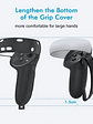 Funda Protectora Vr Oculus Quest 2 Relohas Negra Plástico Ajustable Gamer - thumbnail 3