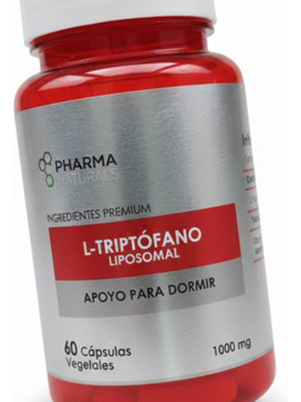 L-triptófano Liposomal 1000mg - 60 Vcaps - Pharma Naturals 1