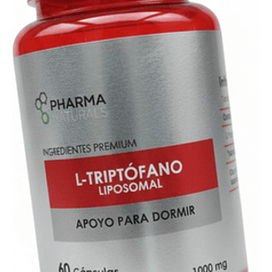 L-triptófano Liposomal 1000mg - 60 Vcaps - Pharma Naturals