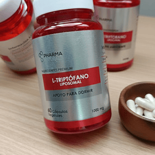 L-triptófano Liposomal 1000mg - 60 Vcaps - Pharma Naturals