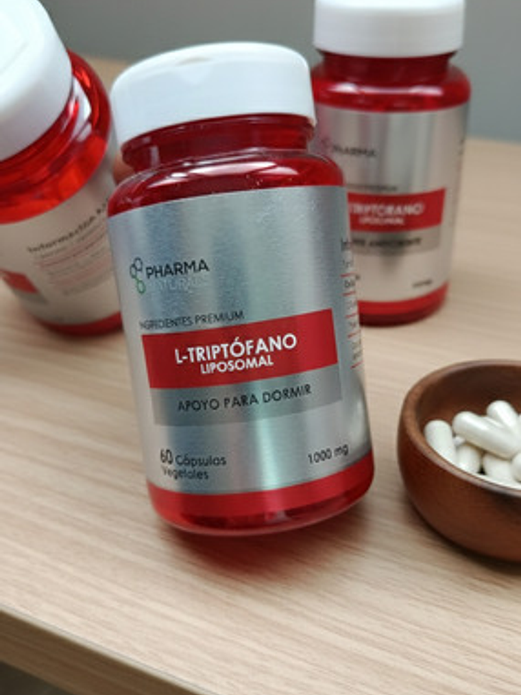 L-triptófano Liposomal 1000mg - 60 Vcaps - Pharma Naturals 2