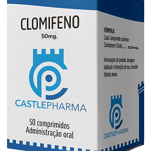 Clomifeno Castle Ph 50mg Tabletas 50 Unidades Sin Sabor