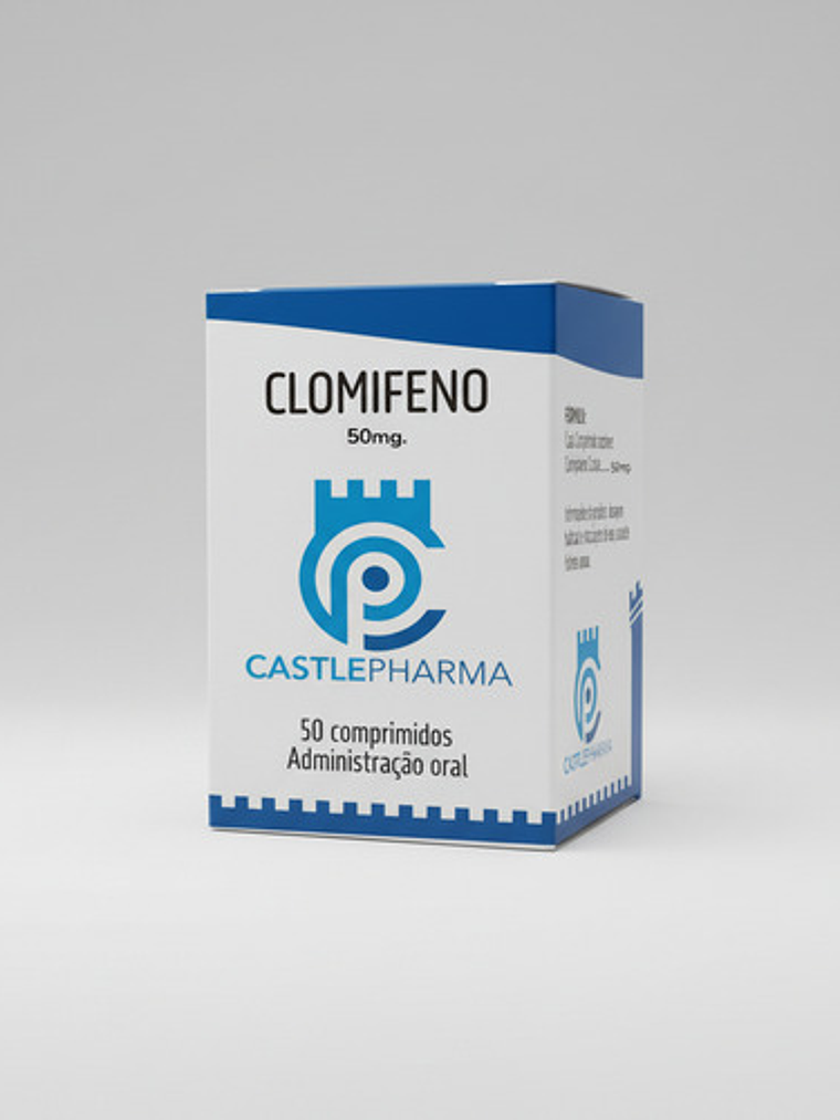 Clomifeno Castle Ph 50mg Tabletas 50 Unidades Sin Sabor 4