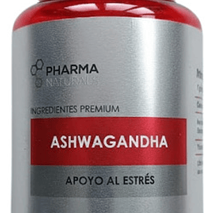 Ashwagandha Ksm-66 Pharma Naturals 600mg - 90 Cápsulas