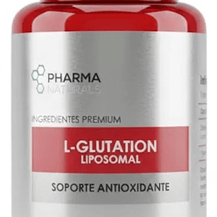 L - Glutation Liposomal 500mg 60 Cáp Protector Hepático Sin Sabor