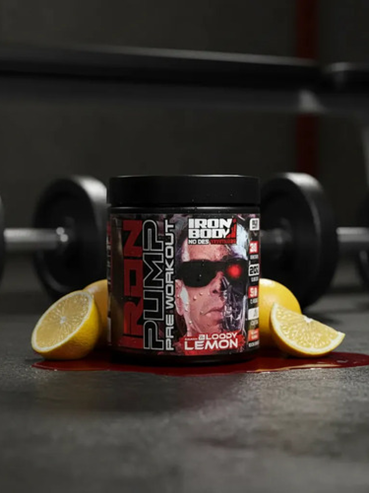 Pre Entreno Iron Pump 45 Servicios 300gr  Nivel Avanzado 3