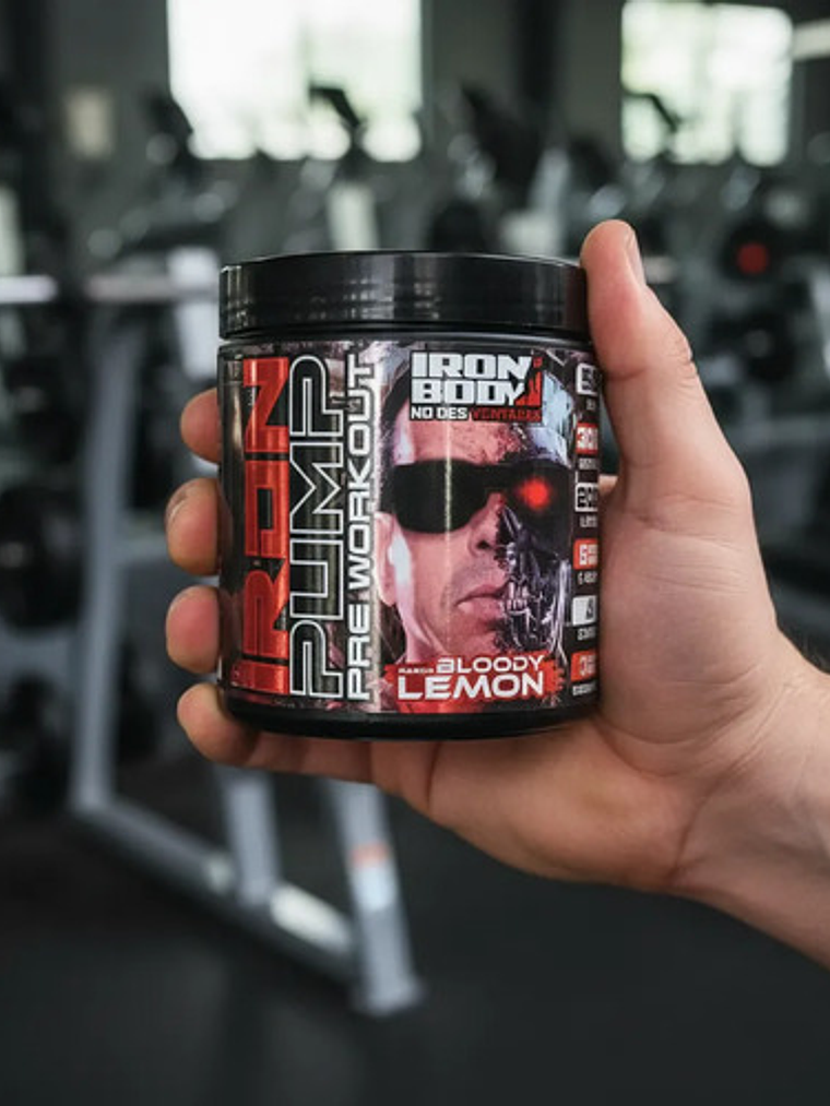 Pre Entreno Iron Pump 45 Servicios 300gr  Nivel Avanzado 4