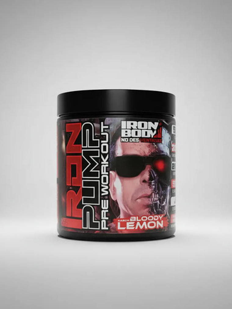 Pre Entreno Iron Pump 45 Servicios 300gr  Nivel Avanzado 5
