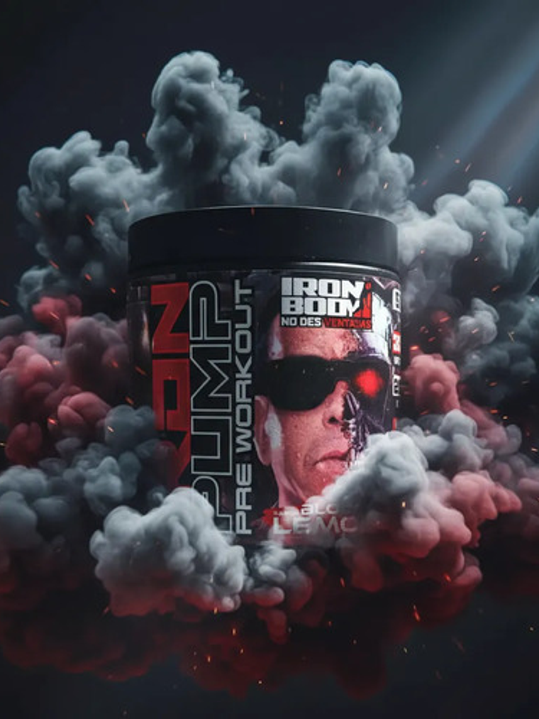Pre Entreno Iron Pump 45 Servicios 300gr  Nivel Avanzado 8
