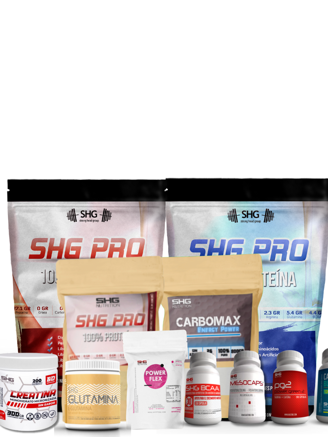 Bolsa Ecológica de SHG PRO de 800gr - Proteína 100% Vegetal  6