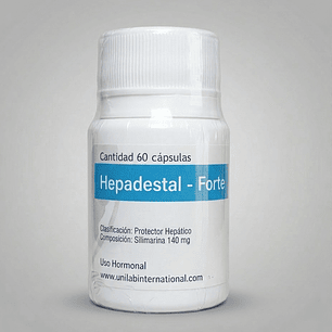 Hepadestal - Forte – Unilab International (Silimarina 140 mg) Protector Hepático